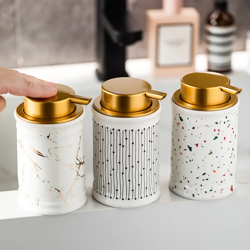 Simple ceramic foaming bottle shampoo body wash hand sanitizer mousse sub-bottling bathroom hotel supplies lotion bottle
Simple ceramic foaming bottle shampoo body wash hand sanitizer mousse sub-bottling bathroom hotel supplies lotion bottle