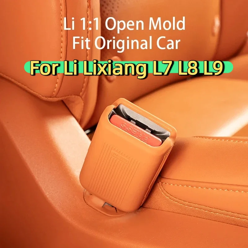 For Li Lixiang L7 L8 L9 Car Seat Safety Belt Socket Protective Cover Fit Leading Ideal Silicone Case Auto Anti-slip Cover
For Li Lixiang L7 L8 L9 Car Seat Safety Belt Socket Protective Cover Fit Leading Ideal Silicone Case Auto Anti-slip Cover