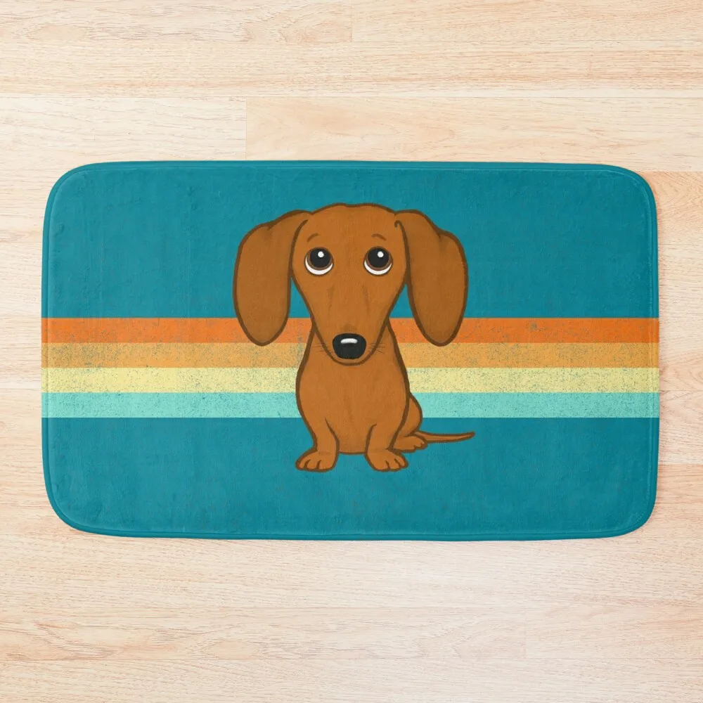 Cute Dachshund Cartoon Wiener Dog Bath Mat Carpet For Shower Water Absorbent Hallway Carpet Mat
Cute Dachshund Cartoon Wiener Dog Bath Mat Carpet For Shower Water Absorbent Hallway Carpet Mat