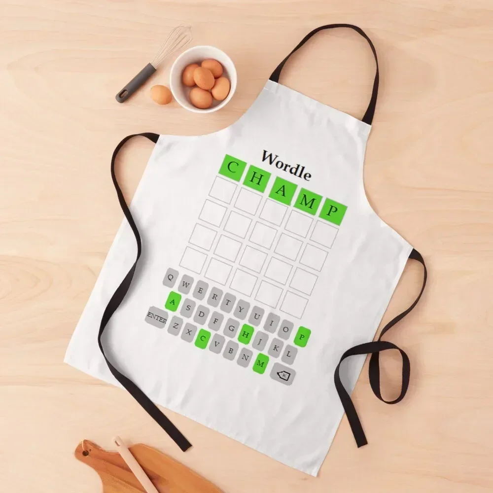 Wordle Champ Apron Kitchen Special Accessories House Things For Home And Kitchen Apron
Wordle Champ Apron Kitchen Special Accessories House Things For Home And Kitchen Apron