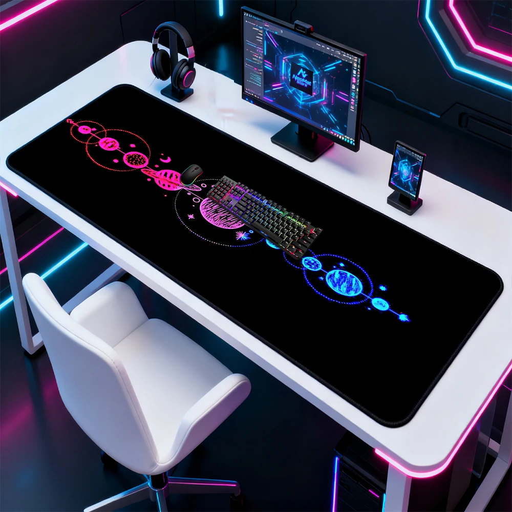 Neon Galaxy Mouse Pad Extended Gaming Pc Gamer Big Desk Mat Planets 120x60 Cosmic Pink Setup Accessories Mousepad Mousepads
Neon Galaxy Mouse Pad Extended Gaming Pc Gamer Big Desk Mat Planets 120x60 Cosmic Pink Setup Accessories Mousepad Mousepads