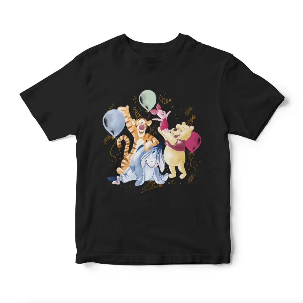 Trendy Anime Character Winnie The Pooh Short Sleeved Shirt, Cotton Short Sleeved Streetwear, Fashionable Children's T-shirt
Trendy Anime Character Winnie The Pooh Short Sleeved Shirt, Cotton Short Sleeved Streetwear, Fashionable Children's T-shirt