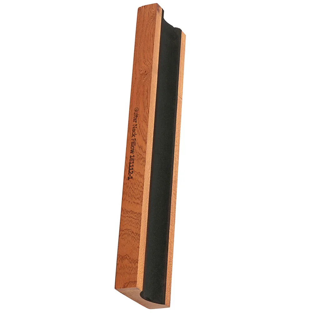 Guitar Neck Rest Solid Wood Pillow Support Stringed Instrument Light Brown Wooden
Guitar Neck Rest Solid Wood Pillow Support Stringed Instrument Light Brown Wooden