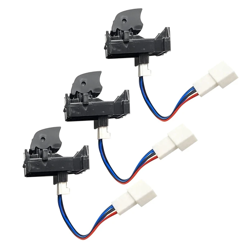 3Pcs Lighted LED Power Window Lifter Switch Button W/Cable For Toyota RAV4 RAV 4 CHR Corolla Camry 2018-2023 Replacement
3Pcs Lighted LED Power Window Lifter Switch Button W/Cable For Toyota RAV4 RAV 4 CHR Corolla Camry 2018-2023 Replacement