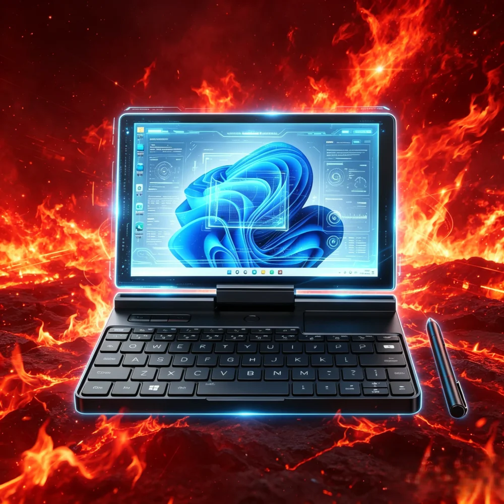 Портативный мини-ПК GPD Pocket 3, сенсорный экран высокого разрешения, встроенный стилус, миниатюрный ультрабук, Windows 11 Pro, Com
Портативный мини-ПК GPD Pocket 3, сенсорный экран высокого разрешения, встроенный стилус, миниатюрный ультрабук, Windows 11 Pro, Com