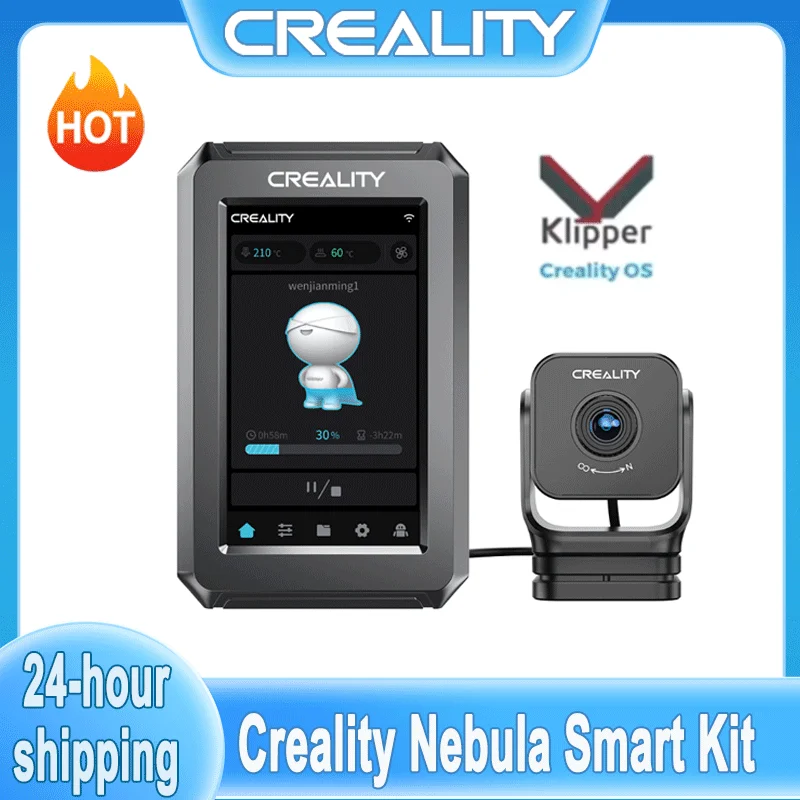 Creality NEONebula Pad for Ender 3/Pro/V2 4.3 Inch Touch Screen with Nebula Camera High-Speed Printing
Creality NEONebula Pad for Ender 3/Pro/V2 4.3 Inch Touch Screen with Nebula Camera High-Speed Printing