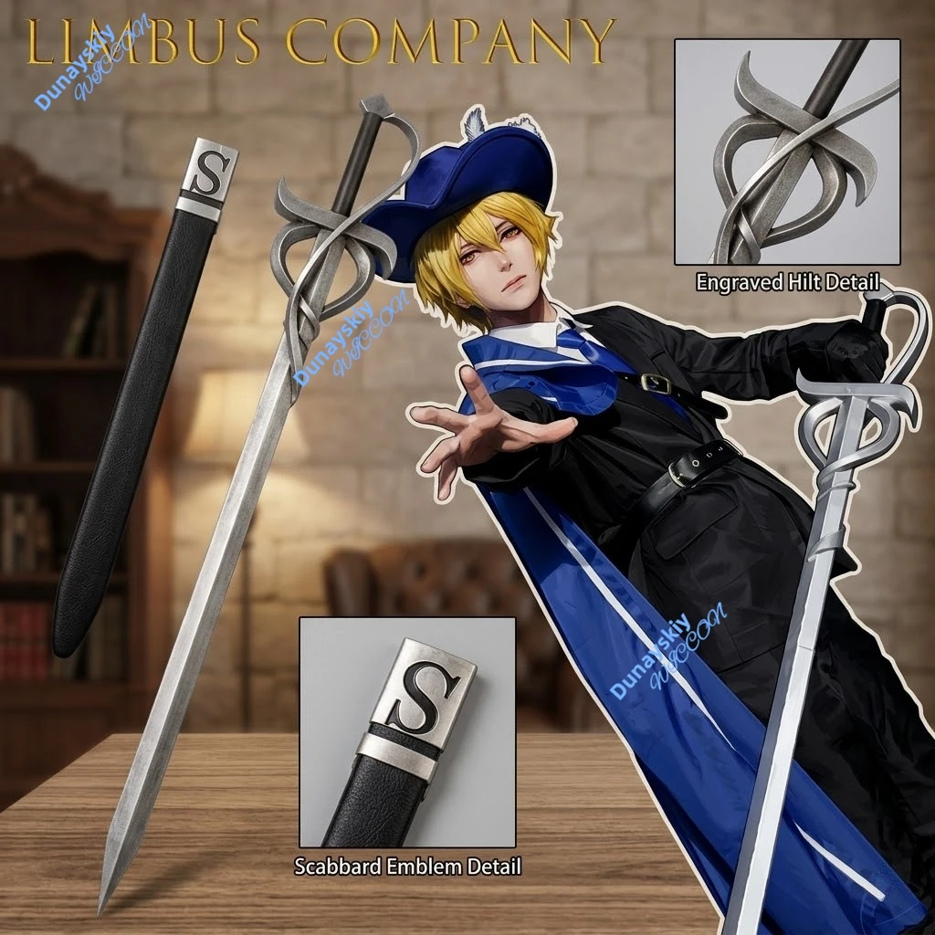 Limbus Company Five Association Sinclair Cosplay Universal Rapier Detachable Prop Halloween Party Prop Lolita For Men Women Cos
Limbus Company Five Association Sinclair Cosplay Universal Rapier Detachable Prop Halloween Party Prop Lolita For Men Women Cos