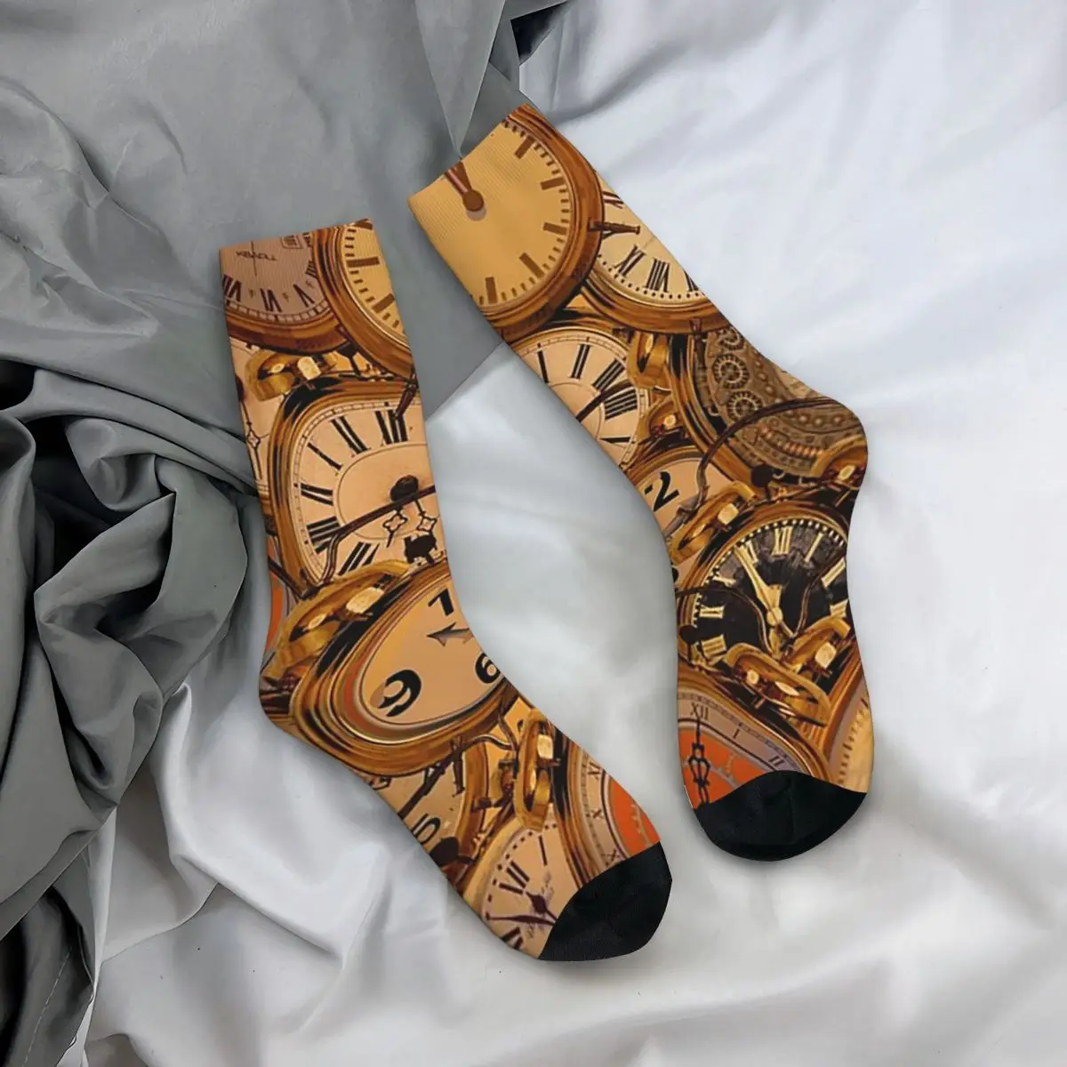 Носки на все случаи жизни с винтажным узором в виде часов в стиле стимпанк, модные длинные носки для мужчин и женщин, подарки на День святого Валентина
Носки на все случаи жизни с винтажным узором в виде часов в стиле стимпанк, модные длинные носки для мужчин и женщин, подарки на День святого Валентина