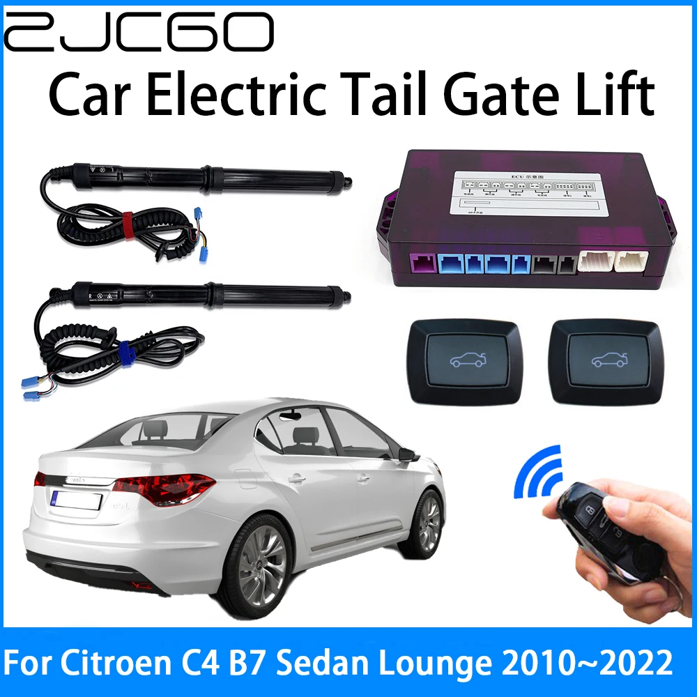 ZJCGO Car Power Trunk Electric Suction Tailgate Intelligent Tail Gate Lift Strut For Citroen C4 B7 Sedan Lounge 2010–2022
ZJCGO Car Power Trunk Electric Suction Tailgate Intelligent Tail Gate Lift Strut For Citroen C4 B7 Sedan Lounge 2010–2022