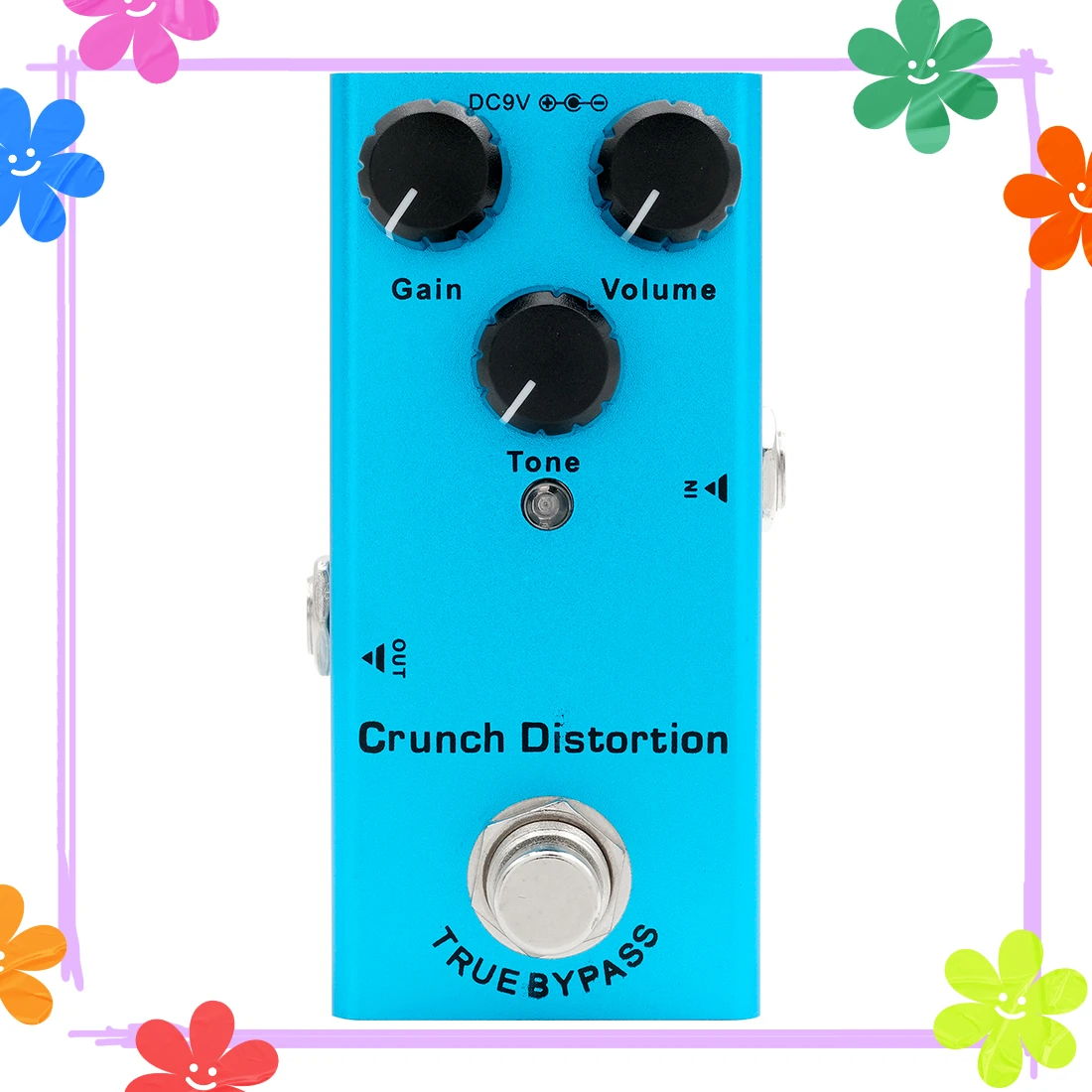 IRIN EF-03 Crunch Distortion Electric Guitarra Effect Pedal True Bypass Pedal Distortion Effect Adjustment Knob Metal Case Parts
IRIN EF-03 Crunch Distortion Electric Guitarra Effect Pedal True Bypass Pedal Distortion Effect Adjustment Knob Metal Case Parts