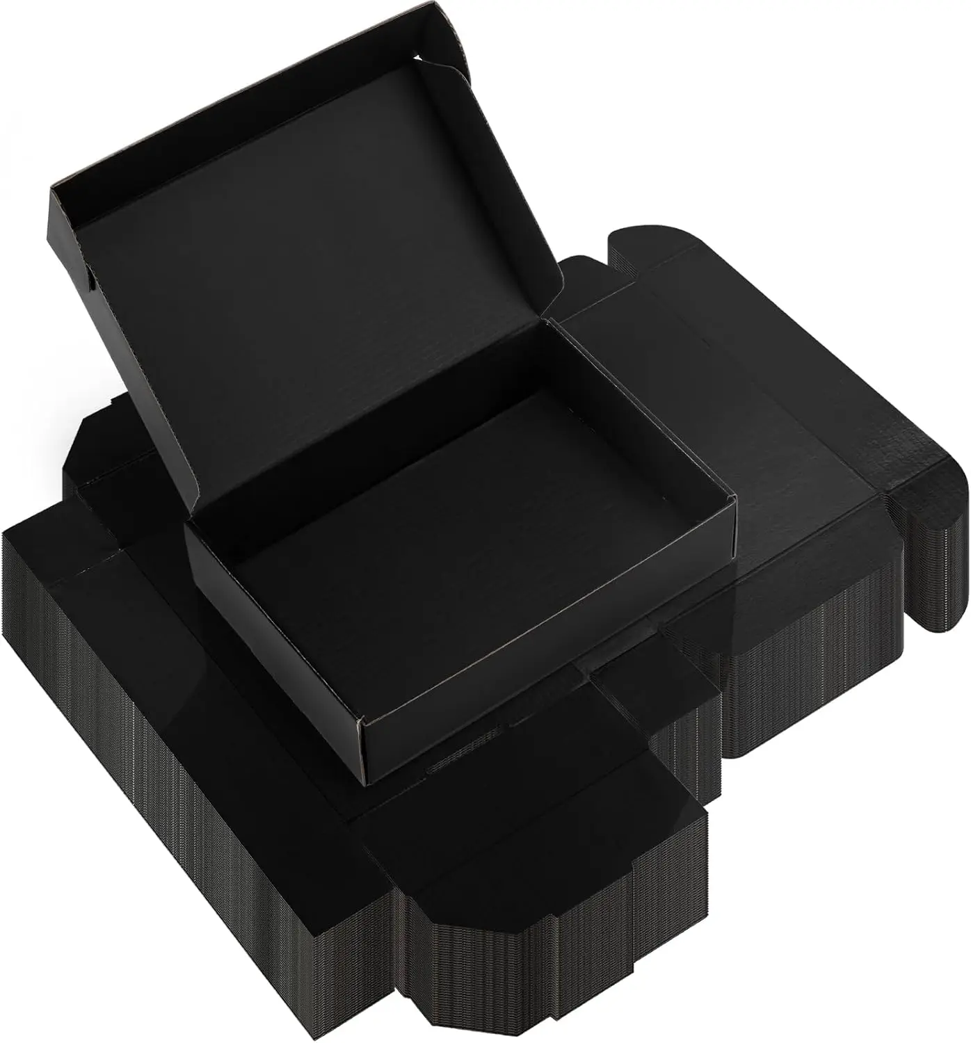 40 Pack 9x6x2 Inches Black Corrugated Mailer Boxes for Small Business Packaging and Gift Mailing
40 Pack 9x6x2 Inches Black Corrugated Mailer Boxes for Small Business Packaging and Gift Mailing