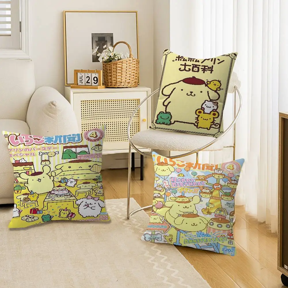 Cartoon P-PomPomPuriN Pillow Cover Sofa Cushion Cover Home Room Decoration Children Gift
Cartoon P-PomPomPuriN Pillow Cover Sofa Cushion Cover Home Room Decoration Children Gift