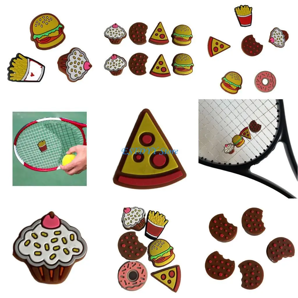 G6DE Realistic Sweet Treat Tennis Racquet Dampeners Colorful Silicones Accessories
G6DE Realistic Sweet Treat Tennis Racquet Dampeners Colorful Silicones Accessories