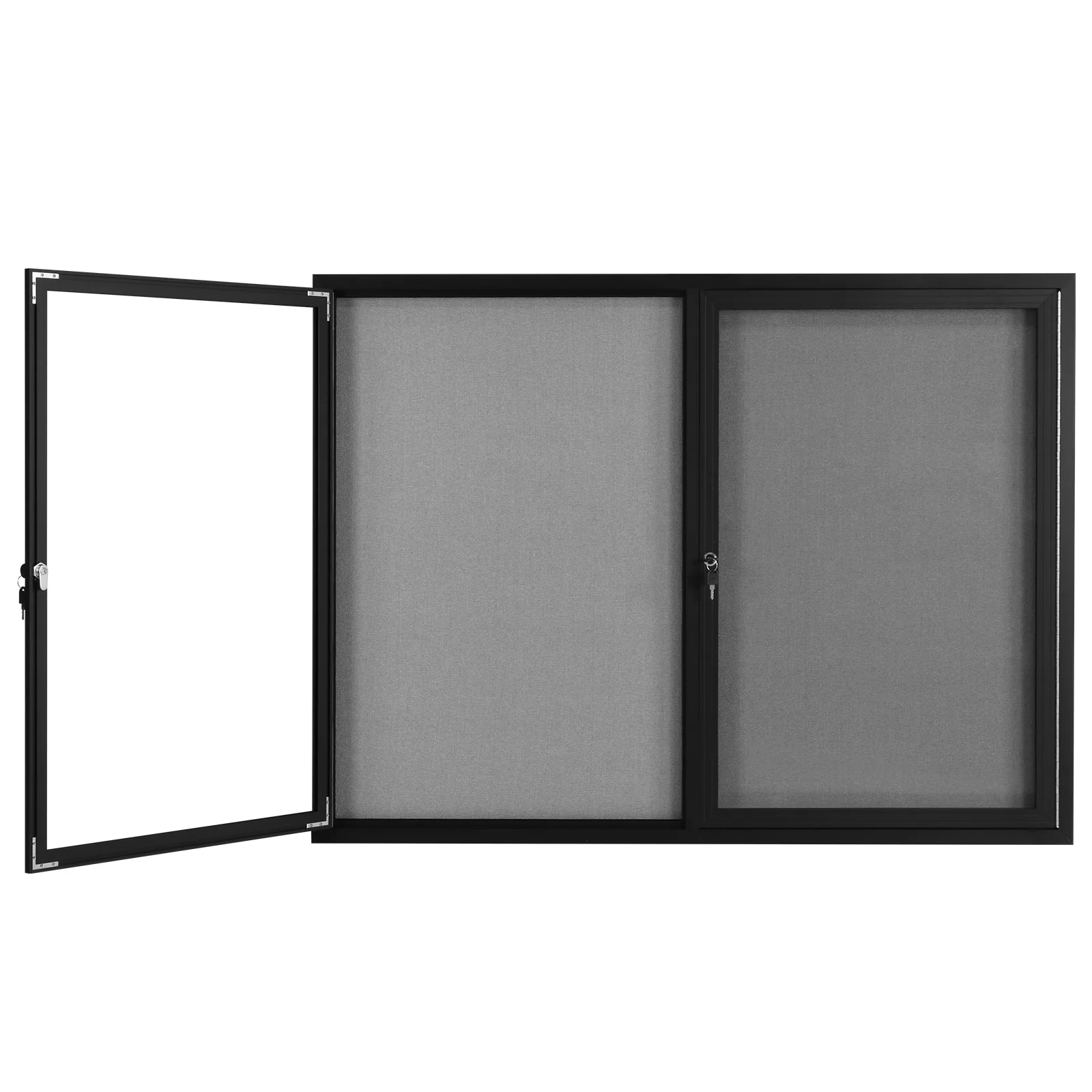 Outdoor Lockable Display Case Aluminum Frame Cork Displays Boards with Glass Locking Door for Office Classroom Commercial
Outdoor Lockable Display Case Aluminum Frame Cork Displays Boards with Glass Locking Door for Office Classroom Commercial