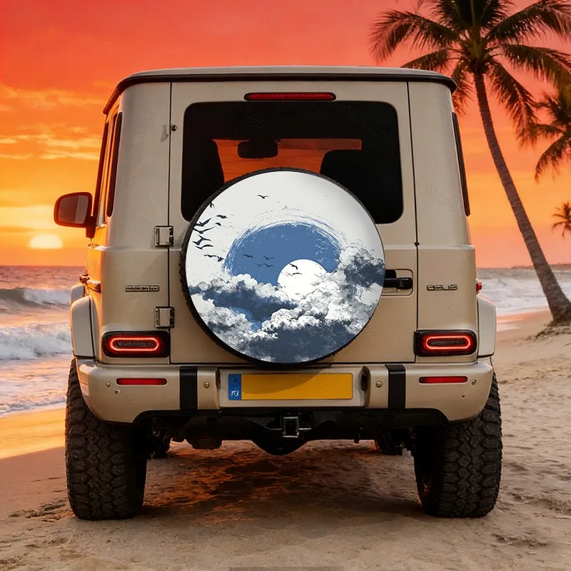 Artistic Sky Bird Spare Tire Cover Polyester Fiber Protection for Universal SUV
Artistic Sky Bird Spare Tire Cover Polyester Fiber Protection for Universal SUV
