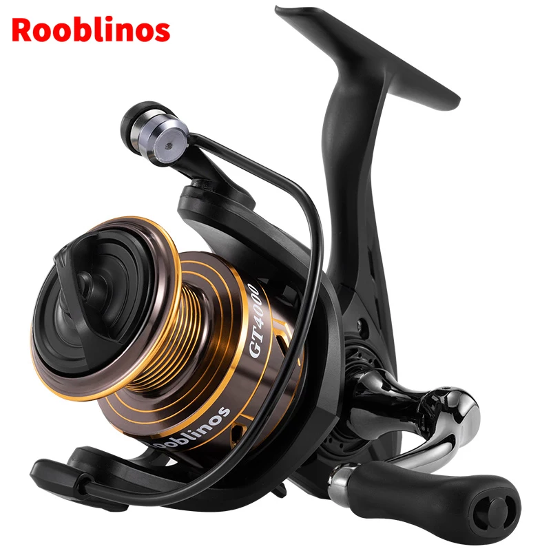 GT 2000-7000 Spinning Reel 6+1BB 5.2:1 Alloy Spool Anti Reverse Smooth Drag for Freshwater/Saltwater
GT 2000-7000 Spinning Reel 6+1BB 5.2:1 Alloy Spool Anti Reverse Smooth Drag for Freshwater/Saltwater