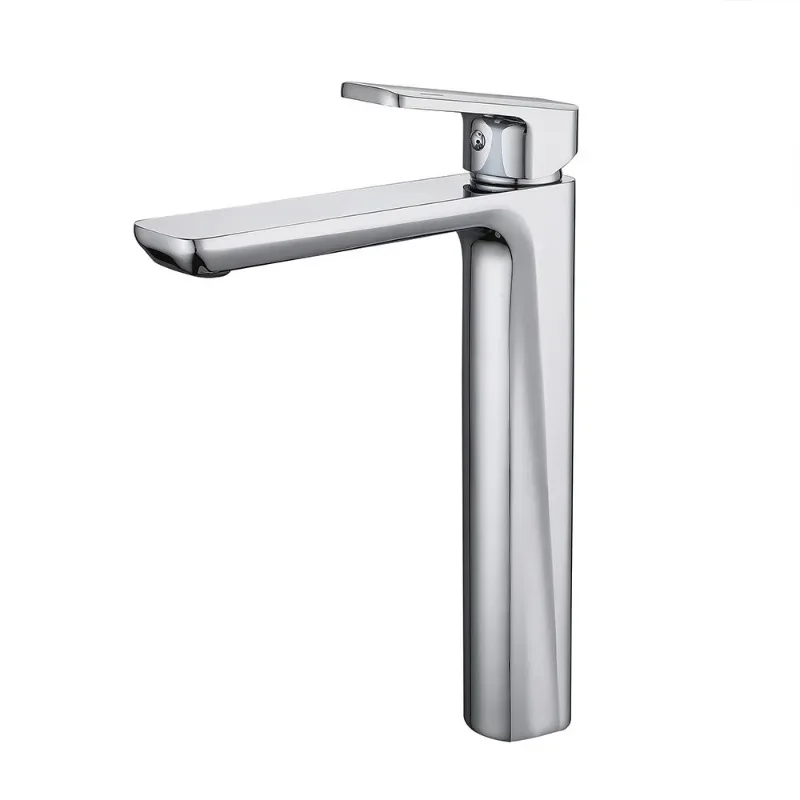 Simple all-copper single hole single handle chrome high hot and cold water splash-proof bathroom bathroom cabinet basin faucet
Simple all-copper single hole single handle chrome high hot and cold water splash-proof bathroom bathroom cabinet basin faucet
