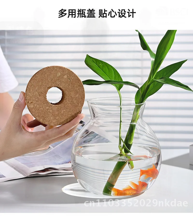 Borosilicate Glass Hydroponic Plant Bottle Micro Landscape Desktop Vase Eco-Friendly Fish Tank with Light Small Water Garden
Borosilicate Glass Hydroponic Plant Bottle Micro Landscape Desktop Vase Eco-Friendly Fish Tank with Light Small Water Garden