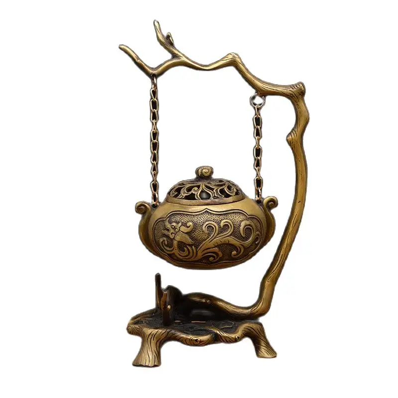 Copper Incense Burner Holder High Quality Incense Burner Holder Charcoal Stove Home Decoration Ornament Craft
Copper Incense Burner Holder High Quality Incense Burner Holder Charcoal Stove Home Decoration Ornament Craft