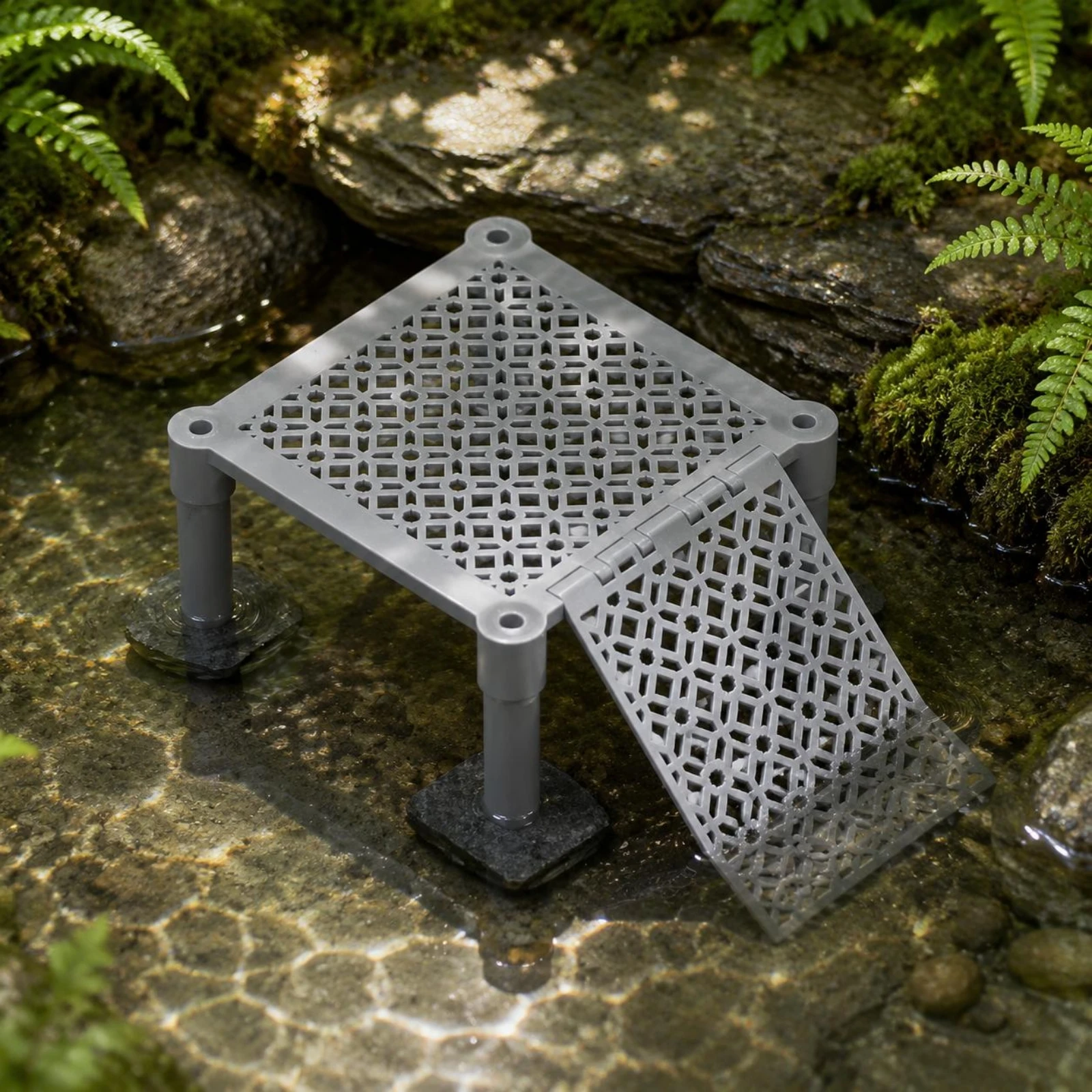 Turtle Basking Platform Suction Cups Non-Slip Ramp Turtle Dock Pet Accessory Perforated Grid Pattern
Turtle Basking Platform Suction Cups Non-Slip Ramp Turtle Dock Pet Accessory Perforated Grid Pattern