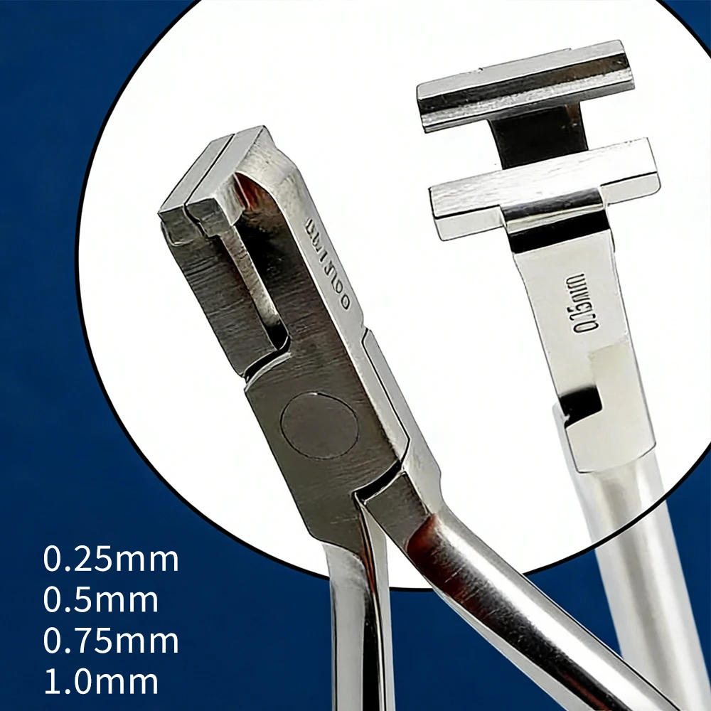 Orthodontic Step Forming Plier Stainless Steel Reusable Tool for Precise Arch Wire Shaping Dental Clinic Instrument
Orthodontic Step Forming Plier Stainless Steel Reusable Tool for Precise Arch Wire Shaping Dental Clinic Instrument