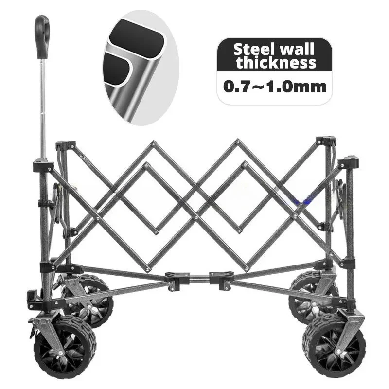 MOEYE Camping Trolley 220L Large Capacity Folding Wagon Cart Portable Outdoor Multifunction Adjustable Handle Trolley
MOEYE Camping Trolley 220L Large Capacity Folding Wagon Cart Portable Outdoor Multifunction Adjustable Handle Trolley