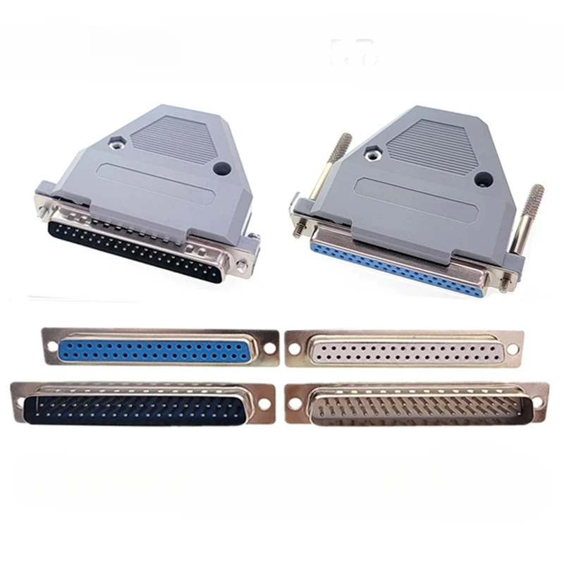 DB37 Serial Parallel Port Data Cable Connector Plug 2 Row D Type Connector 37pin Port Socket Adapter Female&Male Welded Type
DB37 Serial Parallel Port Data Cable Connector Plug 2 Row D Type Connector 37pin Port Socket Adapter Female&Male Welded Type