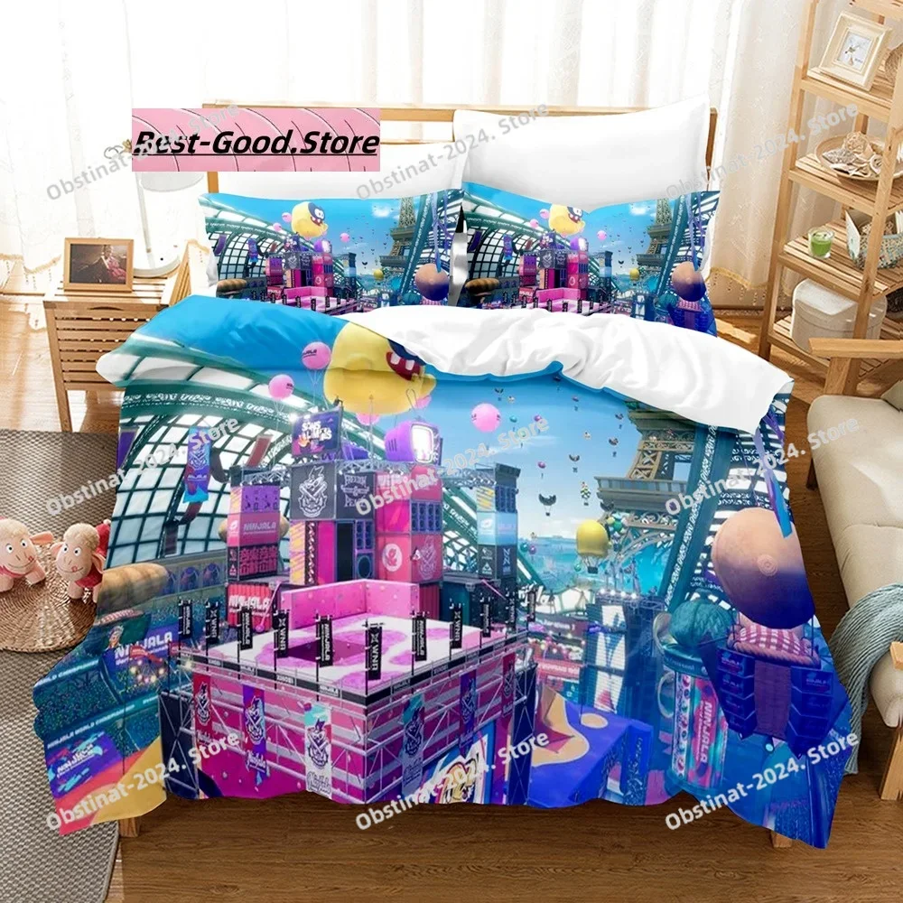Fashion Game Ninjala Bedding Set Printed single Comforter Quilt Bed Cover Duvet Cover Pillow Case 3 Pieces Sets Kids Adult Size
Fashion Game Ninjala Bedding Set Printed single Comforter Quilt Bed Cover Duvet Cover Pillow Case 3 Pieces Sets Kids Adult Size