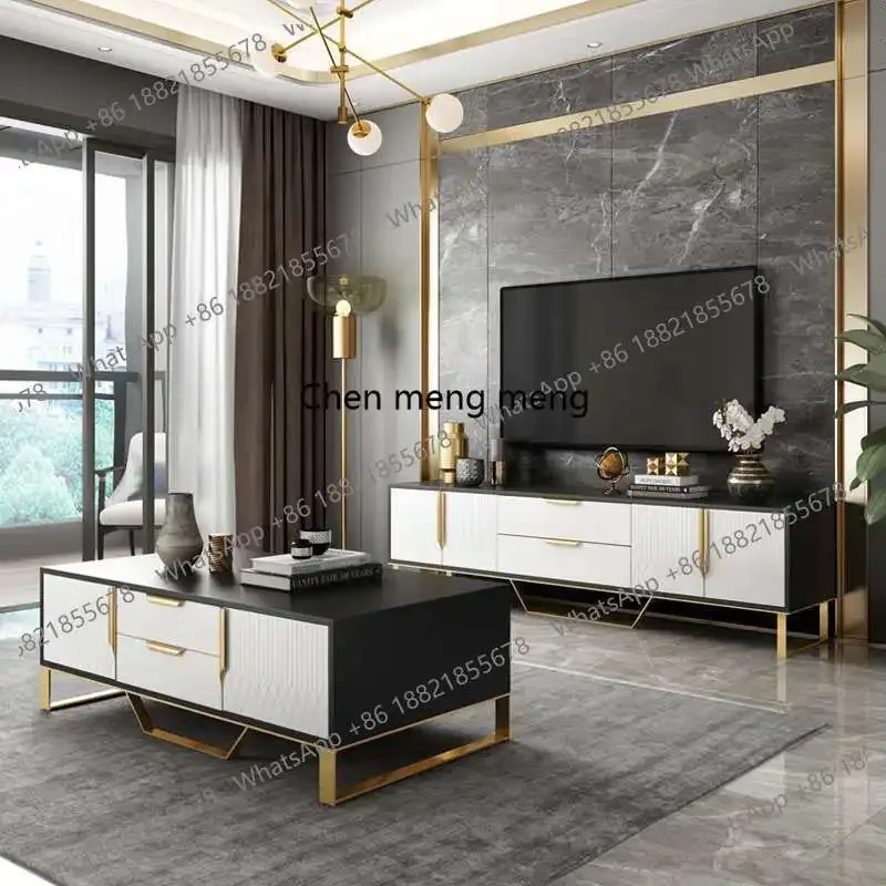K153 Coffee table TV cabinet combination size apartment coffee table floor cabinet modern simple living room coffee table TV
K153 Coffee table TV cabinet combination size apartment coffee table floor cabinet modern simple living room coffee table TV