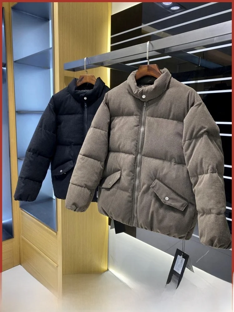 Winter Thiened Corduroy Jaet Men's Wide Fit Collar Cotton Coat Warm Sli Stand Collar Youth Trend Stand Edition
Winter Thiened Corduroy Jaet Men's Wide Fit Collar Cotton Coat Warm Sli Stand Collar Youth Trend Stand Edition