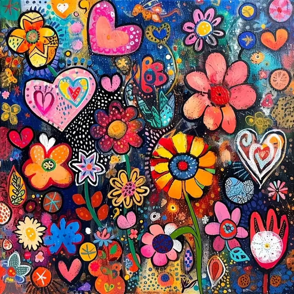 5D DIY Colorful Flowers Diamond Painting Kits for Adults, Floral Flower Full Drill Crystal Rhinestone Paintings Pictures Art
5D DIY Colorful Flowers Diamond Painting Kits for Adults, Floral Flower Full Drill Crystal Rhinestone Paintings Pictures Art