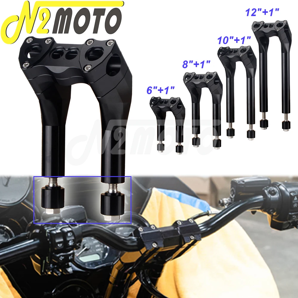 32mm 6" 8" Motorcycle Handlebar Risers Heightening Riser Bar Mount Handle Clamp For Harley Dyna FXD Sportster XL 883 1200 Bagger
32mm 6" 8" Motorcycle Handlebar Risers Heightening Riser Bar Mount Handle Clamp For Harley Dyna FXD Sportster XL 883 1200 Bagger