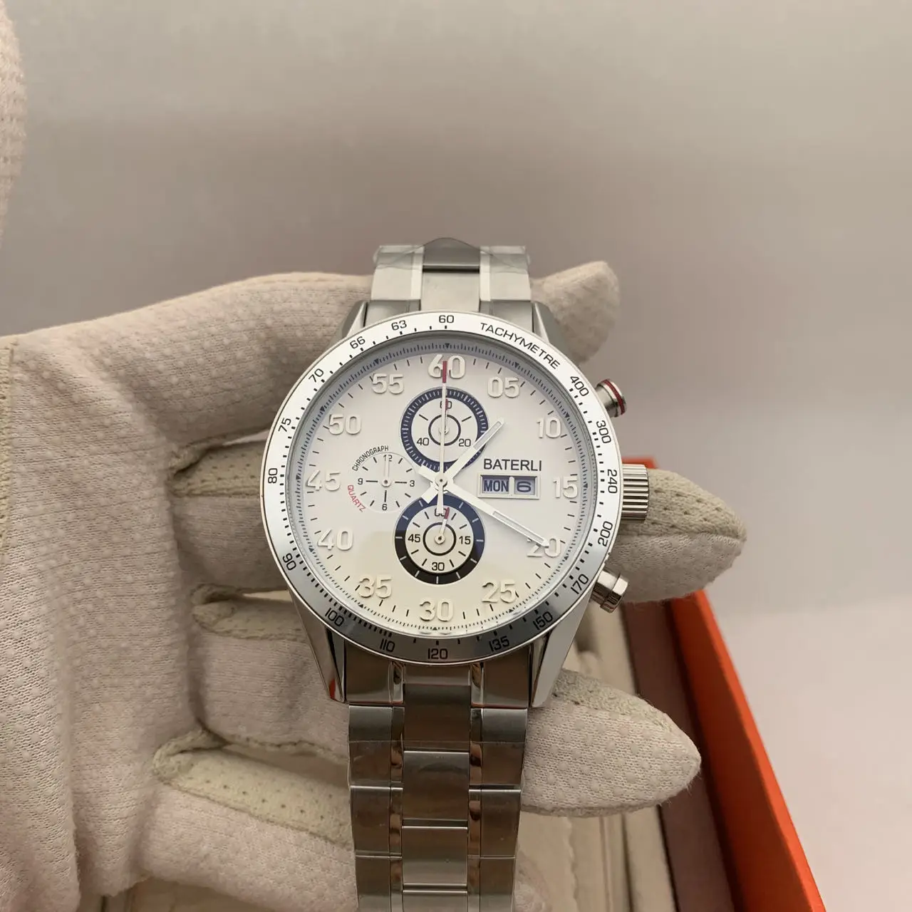 Hot Sale Luxury Brand Men Japanese Chronograph Quartz Watch Full Stainless Steel Case And Bracelet 6 Pin With Calendar
Hot Sale Luxury Brand Men Japanese Chronograph Quartz Watch Full Stainless Steel Case And Bracelet 6 Pin With Calendar