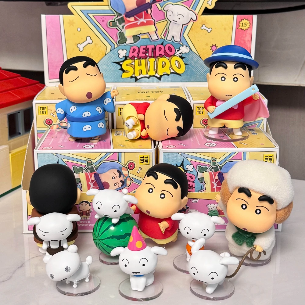 Crayon Shin Chan Retro Shiro Blind Box Pendant Cute Anime Doll Keychain Mystery Box Desktop Kawaii Action Figure Ornament Gifts
Crayon Shin Chan Retro Shiro Blind Box Pendant Cute Anime Doll Keychain Mystery Box Desktop Kawaii Action Figure Ornament Gifts