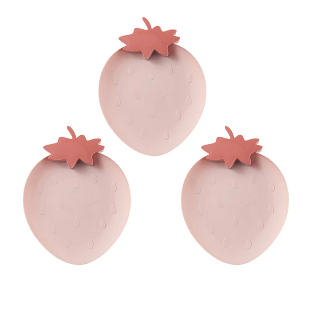 3pcs Fruit Plate Snack Serving Plate Food Tray Strawberry Shape Design for Living Room (Pink) plastic fruit plate
3pcs Fruit Plate Snack Serving Plate Food Tray Strawberry Shape Design for Living Room (Pink) plastic fruit plate