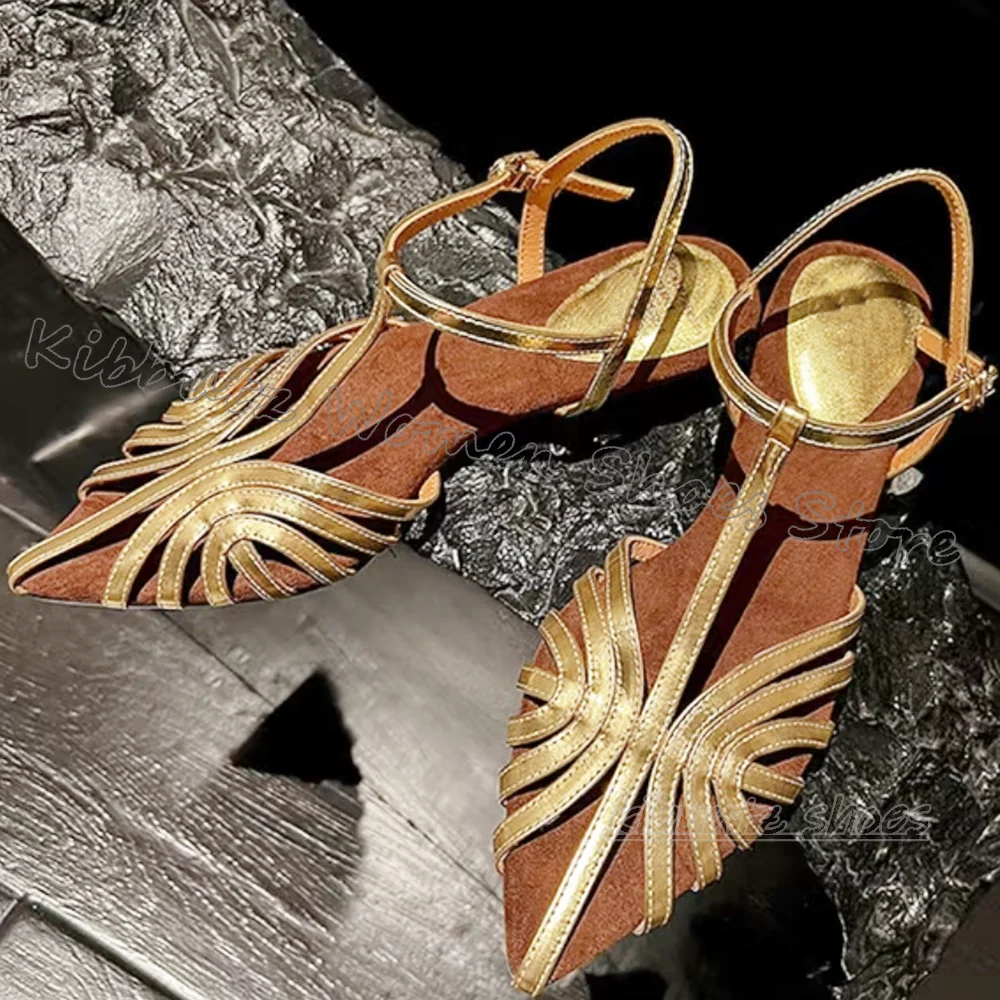 Buckle Strap Sandal Pumps Cross Strap Hollow Leather Solid Color Fashion Elegant Concise Sexy Women Shoes Pointy Kitten Heel New
Buckle Strap Sandal Pumps Cross Strap Hollow Leather Solid Color Fashion Elegant Concise Sexy Women Shoes Pointy Kitten Heel New