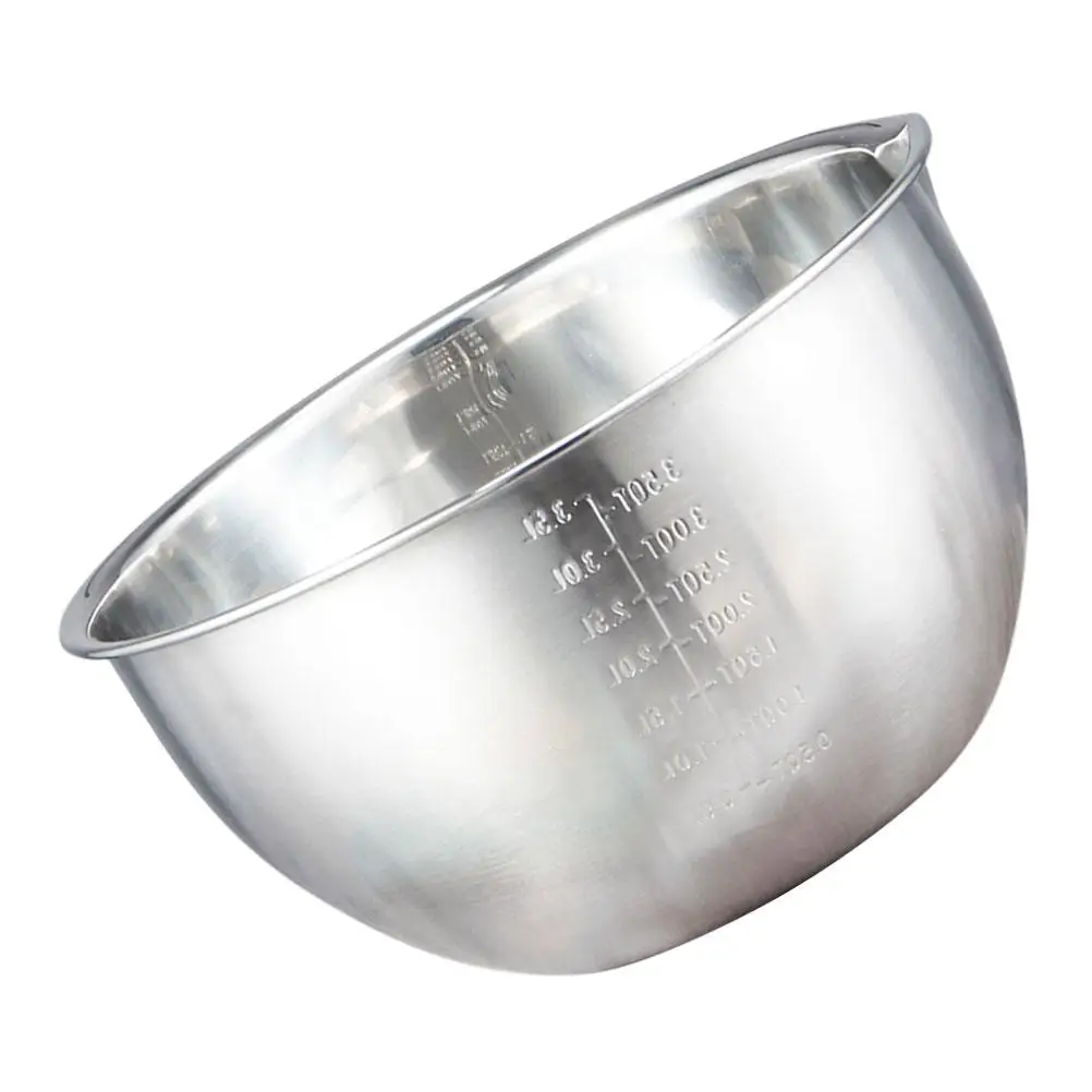 Stainless Steel Baking Bowls Large Capacity Salad Food Storage Bowl Egg Beater Cereal Container Noodle Kitchen Practical
Stainless Steel Baking Bowls Large Capacity Salad Food Storage Bowl Egg Beater Cereal Container Noodle Kitchen Practical