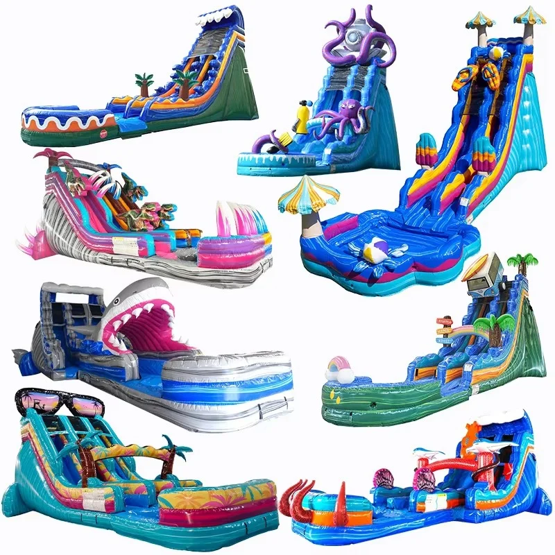 Inflatable Water Slide Commercial, Wet Dry with Detachable Pool, Outdoor Inflatable Slide for Kids Adults Party Event
Inflatable Water Slide Commercial, Wet Dry with Detachable Pool, Outdoor Inflatable Slide for Kids Adults Party Event