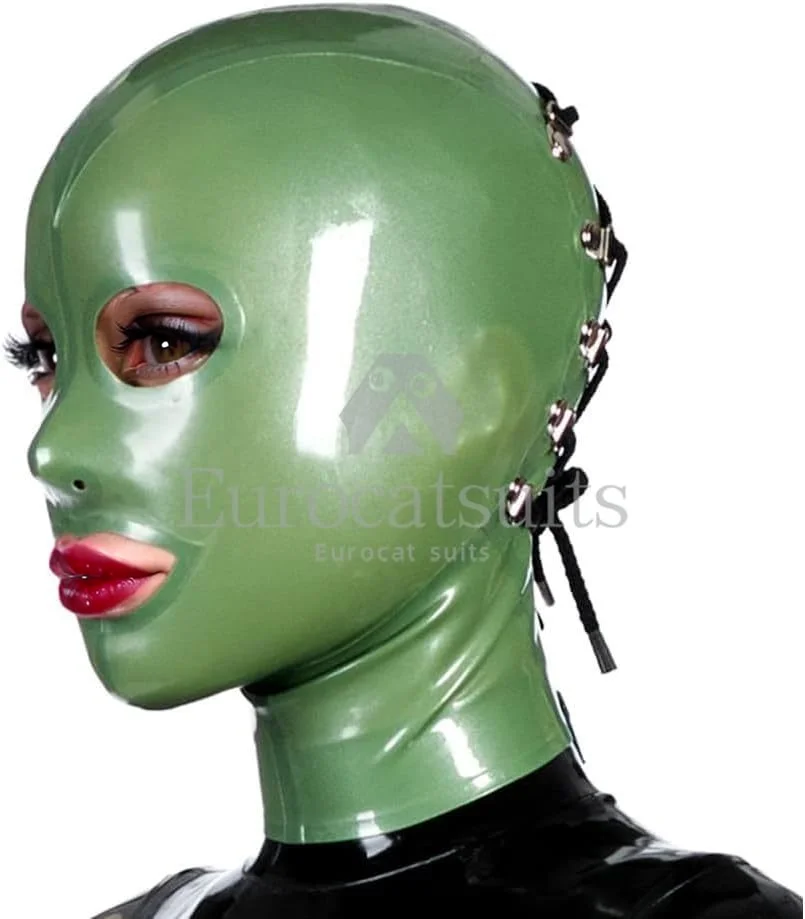 customized Latex Hood Mask Holiday Rubber Full Face Mask Black with Lace up fastening Zip Handmade
customized Latex Hood Mask Holiday Rubber Full Face Mask Black with Lace up fastening Zip Handmade