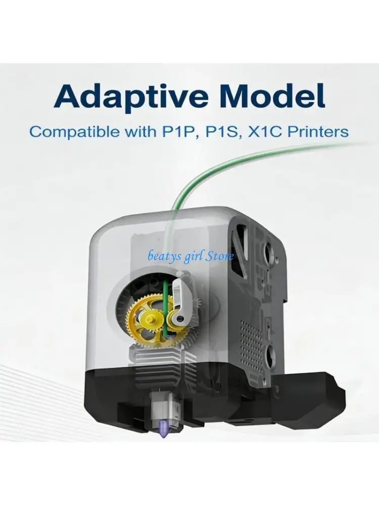 C7AB Metal Extruder Helicals Gear for X1/P1S Providing Superior Wear Resistance AntiFriction Coating and Continuous Printing
C7AB Metal Extruder Helicals Gear for X1/P1S Providing Superior Wear Resistance AntiFriction Coating and Continuous Printing