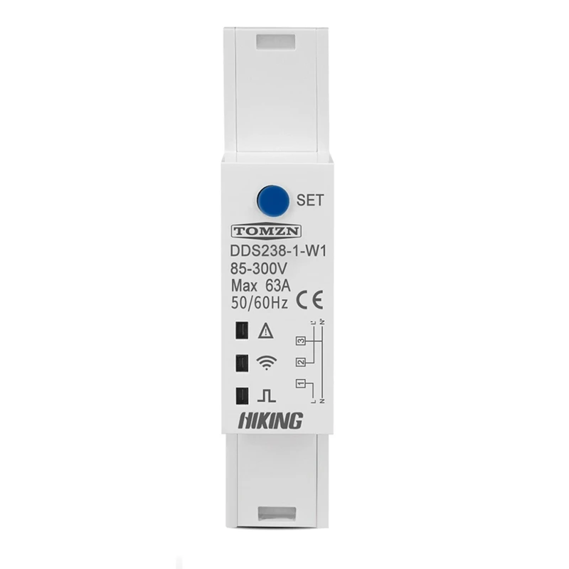 TOMZN TUYA 18Mm 63A WIFI Smart Bidirectional Energy Meter Timer Power Monitor Kwh Meter With Voltage Current Protection Durable
TOMZN TUYA 18Mm 63A WIFI Smart Bidirectional Energy Meter Timer Power Monitor Kwh Meter With Voltage Current Protection Durable