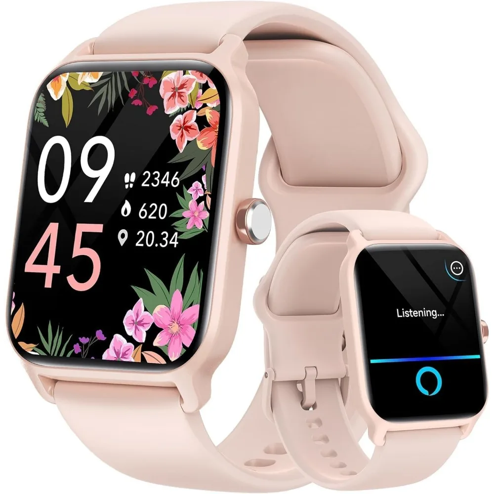 Alexa-Enabled Smart Watch: 1.8" HD Screen, Water-Resistant Fitness Tracker, Bluetooth Calling, Health Monitoring, Sports Modes
Alexa-Enabled Smart Watch: 1.8" HD Screen, Water-Resistant Fitness Tracker, Bluetooth Calling, Health Monitoring, Sports Modes