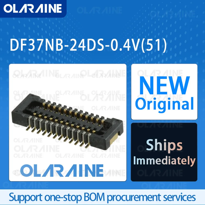 50/200/500Pcs DF37NB-24DS-0.4V(51) 100% brand new and original IC chip Mezzanine connectors 24 Position 300 mA
50/200/500Pcs DF37NB-24DS-0.4V(51) 100% brand new and original IC chip Mezzanine connectors 24 Position 300 mA