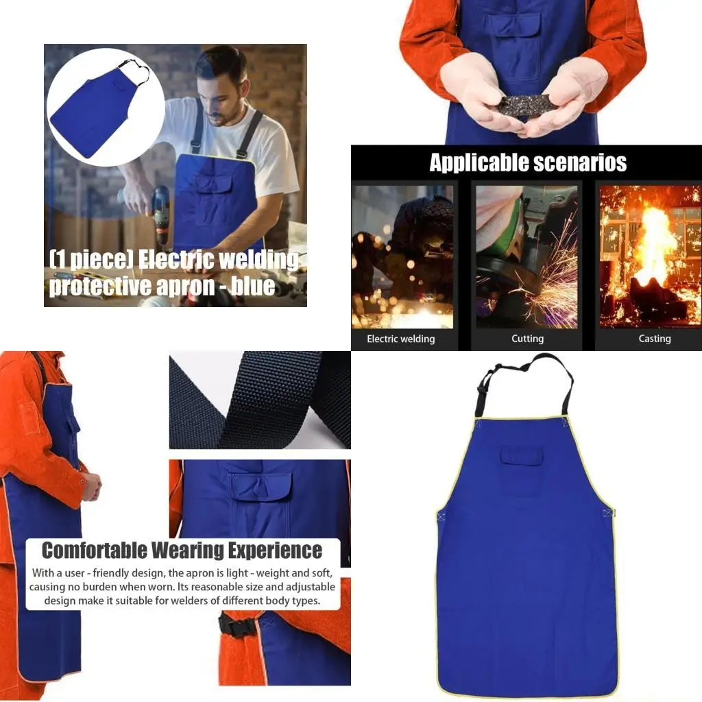 A2BE Multipurpose Flameproof Welding Apron Front Tool Pocket Ergonomic Design For Metal Cutting And Industrial Maintenance
A2BE Multipurpose Flameproof Welding Apron Front Tool Pocket Ergonomic Design For Metal Cutting And Industrial Maintenance