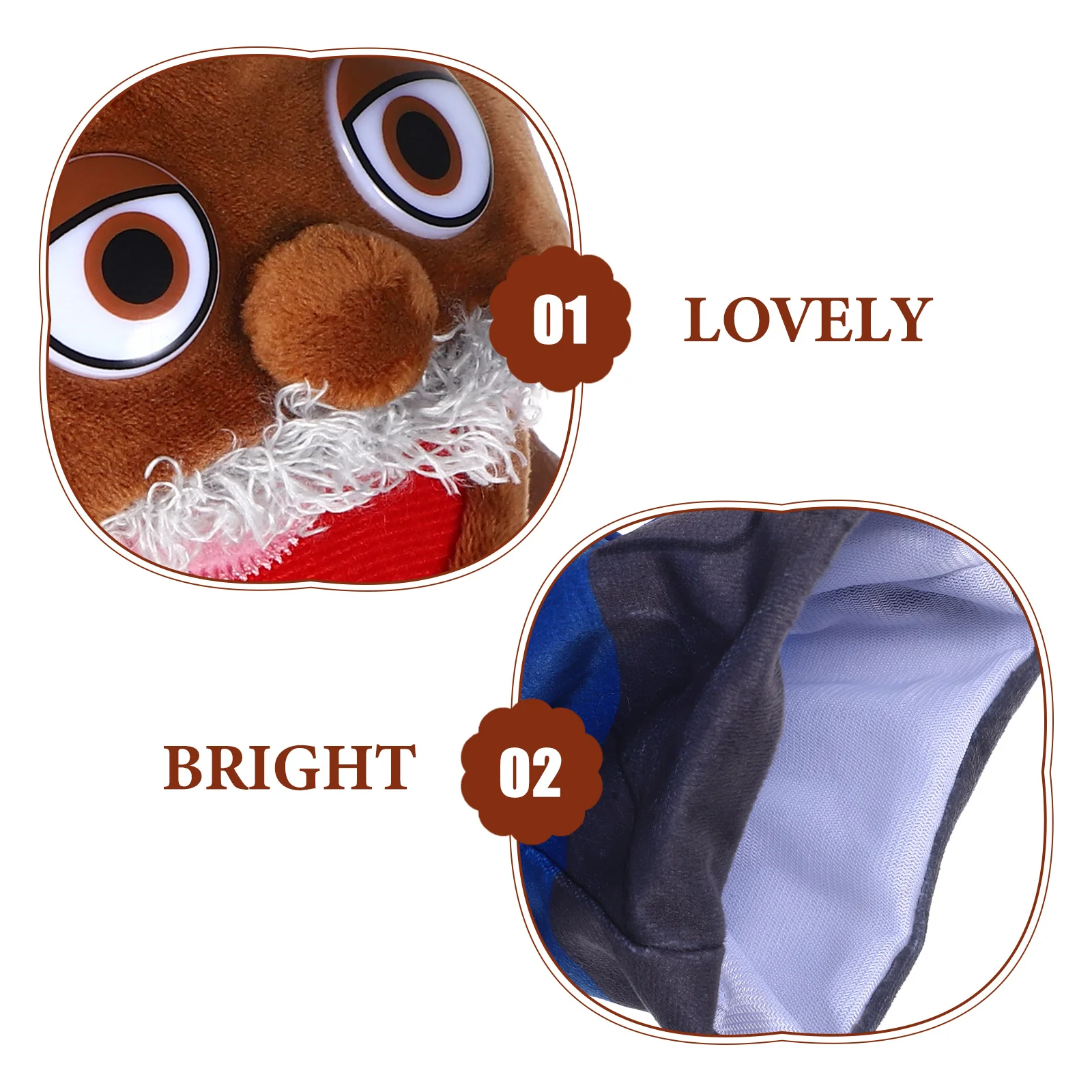 Hand Puppet 1 Piece Realistic Detailed Family Member Figure for Imaginative Play Motor Skills Enhancement Social Communication
Hand Puppet 1 Piece Realistic Detailed Family Member Figure for Imaginative Play Motor Skills Enhancement Social Communication