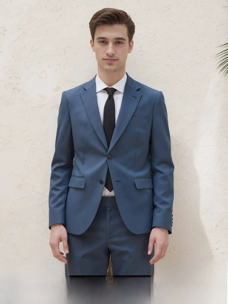 Ding Shu Luxury Men's Business Suiting Woolen Jacket And Pants Set Commute Friendly Limited Edition of 10 Pieces
Ding Shu Luxury Men's Business Suiting Woolen Jacket And Pants Set Commute Friendly Limited Edition of 10 Pieces