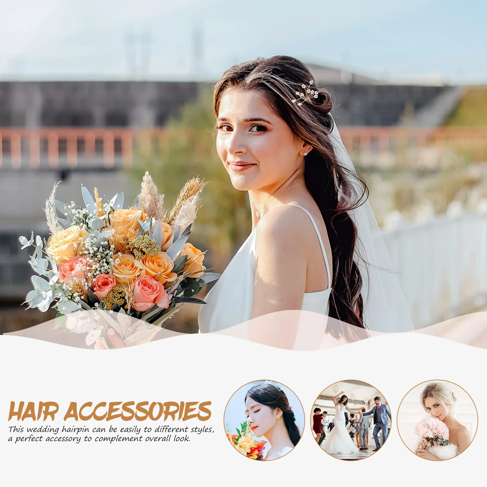 5pcs Rice Bead Hair Pins Bridal Hair Accessories U Shaped Wedding Hairpins For Bridesmaid Women Decorative Hairpieces Styling
5pcs Rice Bead Hair Pins Bridal Hair Accessories U Shaped Wedding Hairpins For Bridesmaid Women Decorative Hairpieces Styling