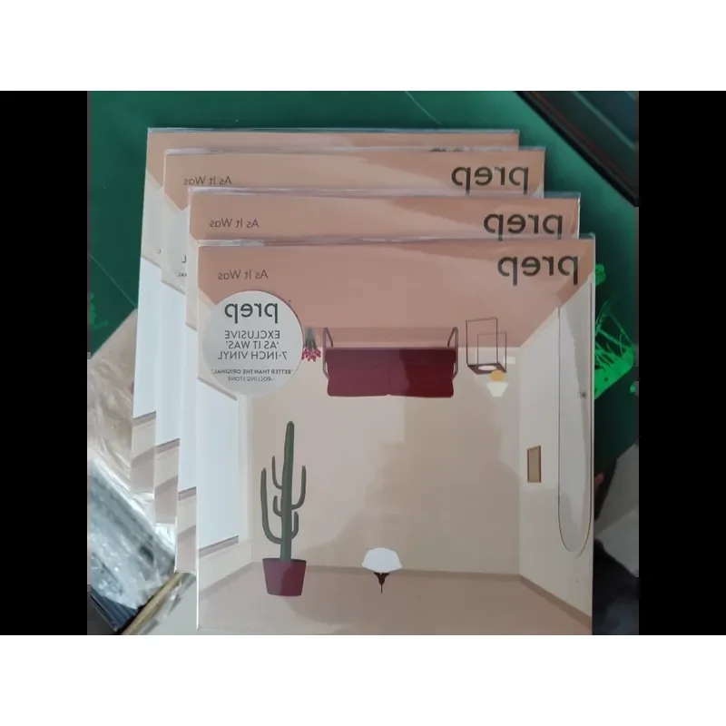 New Unopened Vinyl Record Prep As It Was 7 Inch LP Vinyl Record for All Turntables
New Unopened Vinyl Record Prep As It Was 7 Inch LP Vinyl Record for All Turntables
