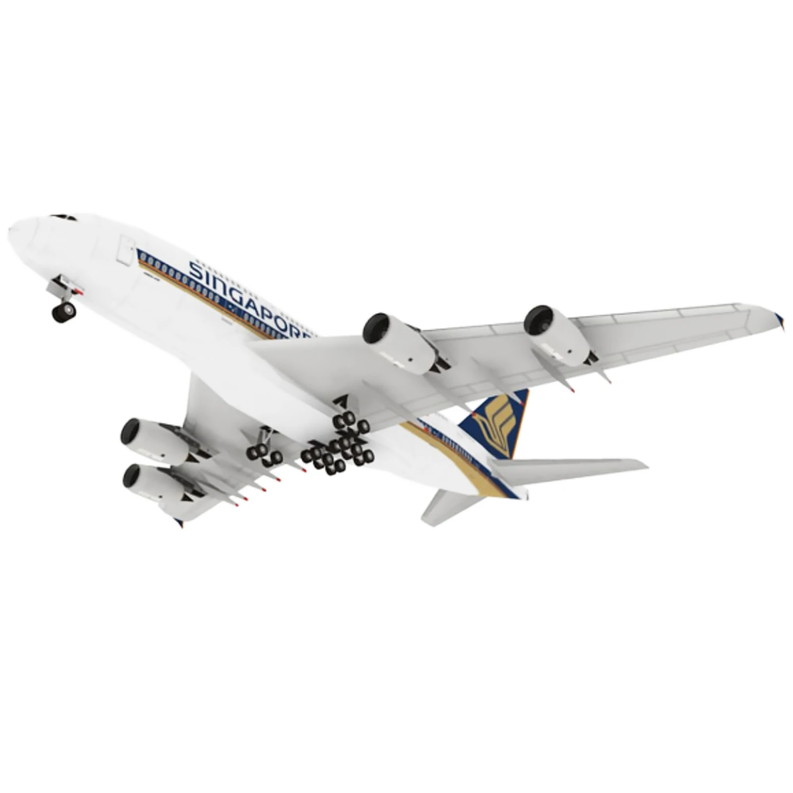 DIY Kit A380 Singapore Airline Civil Airliner 1/120 Paper Plane Model 24*26CM Craft Handmade 3D Puzzle Assembly Kit Creative Toy
DIY Kit A380 Singapore Airline Civil Airliner 1/120 Paper Plane Model 24*26CM Craft Handmade 3D Puzzle Assembly Kit Creative Toy