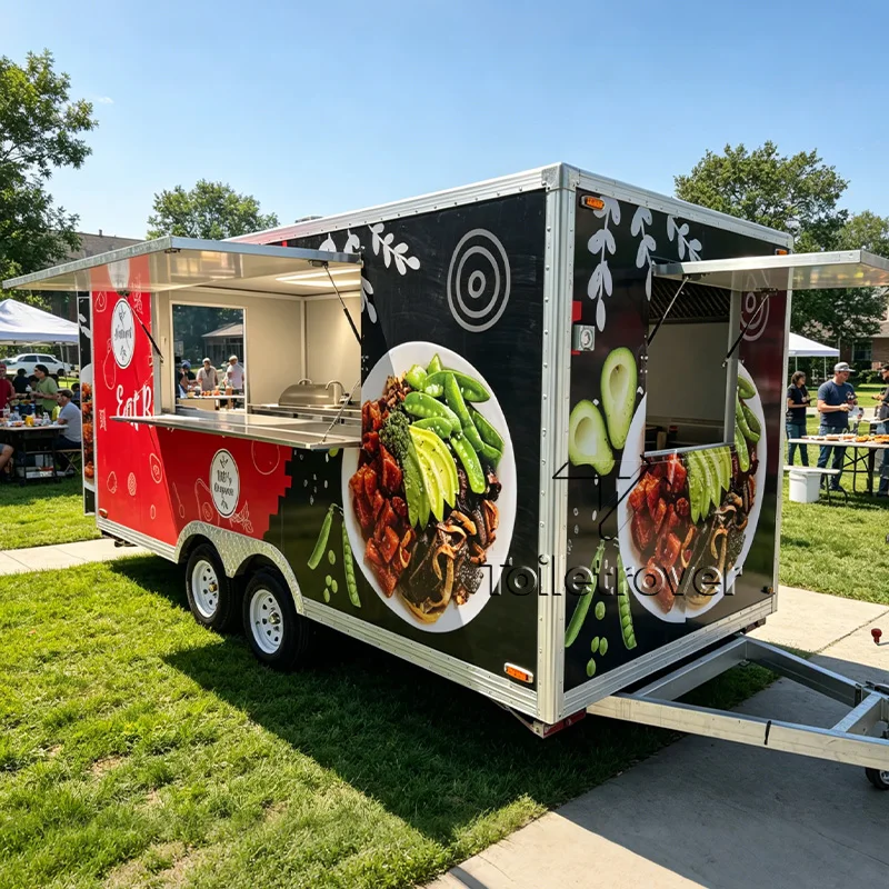 Hot Sale Remorque Food Truck Lightweight Food Trailer With Full Kitchen for Easy Transportation & Street Vending
Hot Sale Remorque Food Truck Lightweight Food Trailer With Full Kitchen for Easy Transportation & Street Vending